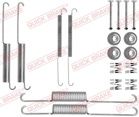 QUICK BRAKE Комплектующие, тормозная колодка 105-0758